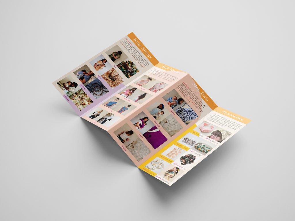 a picture of a brochure laying open