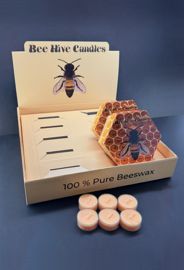 candle packaging mockup
