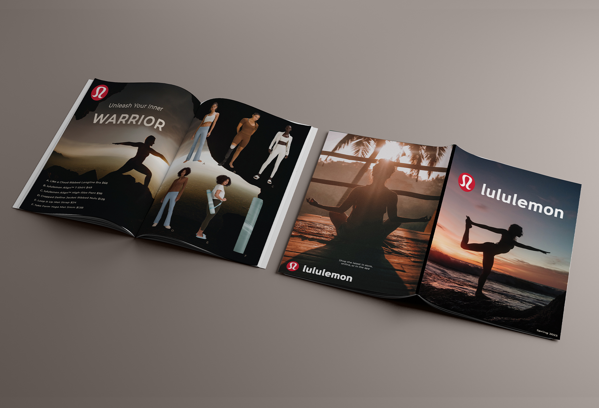 a magazine lookbook